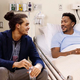 Illustration for article titled NBA Cares Program Sends Chicago Bulls Players To Spend Time At Hospital Visiting Derrick Rose